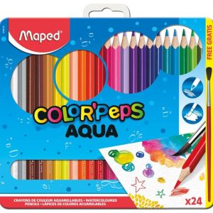 Maped Aquarelli Colouring Pencil Colours By 24