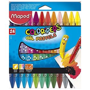Maped Oil Pastel Crayons By 24