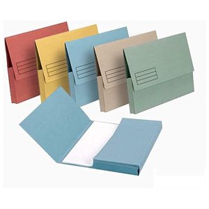 Cardboard A4 Document Wallet