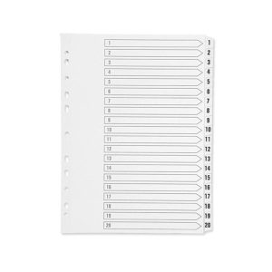 PVC Dividers 1-20