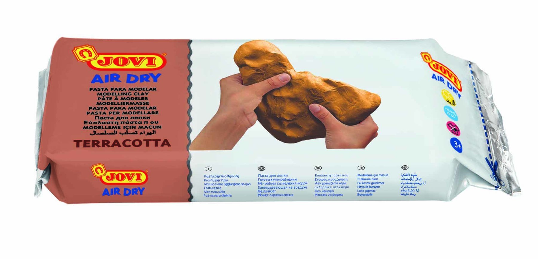 Jovi Air Dry Clay Terracotta 1kg - Shop4All