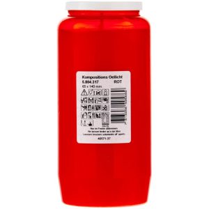 Red Oil Grave Candle