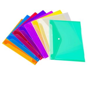 A6 Button Envelope File