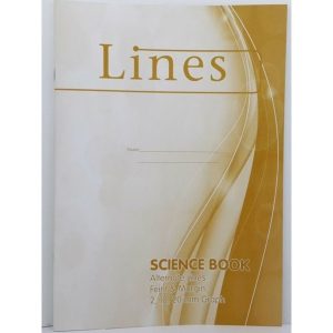 Lines A4 Science Book