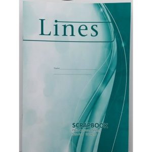 Lines A4 Scrap Book