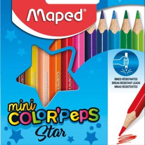 Maped Twelve Mini Colouring Pencils