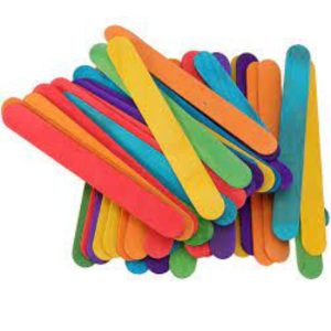 Lollipop Sticks - Colored 80 pcs.