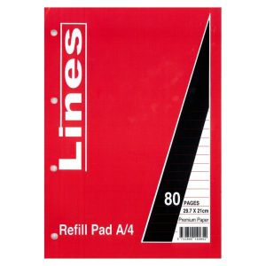 A4 Refill Pad 80 pages