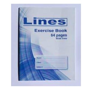 Copy Book 64 Pages - Wide Lines