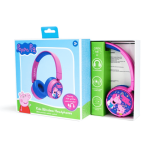PEPPA PIG KIDS WIRELESS HEADPHONES                OTPP0982