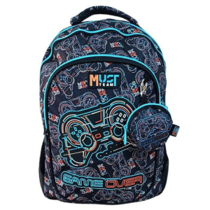 Must Game Over 3-Seater Elementary School Backpack 000586245