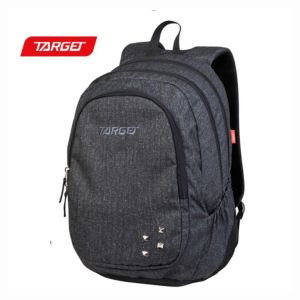 Target Backpack Duel Charcoal Denim 3 Zip