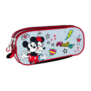 MinKey 2 Zip Pencil Pocket 23x6x11cm 340-43144
