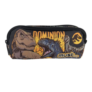 Must 2 Zip Pencil Pocket Dinosaur Jurassic Dominion 5205698600289