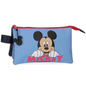 Mickey Mouse Pencil Pocket With 3 Compartments 8435578340340