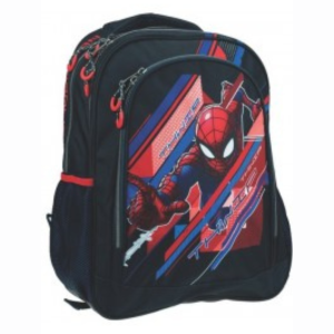 SPIDERMAN LINES OVAL PRIMARY SCHOOL BAG FITS A4 5204549143081