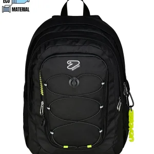 SEVEN TECH LINE BACKPACK JET BLACK