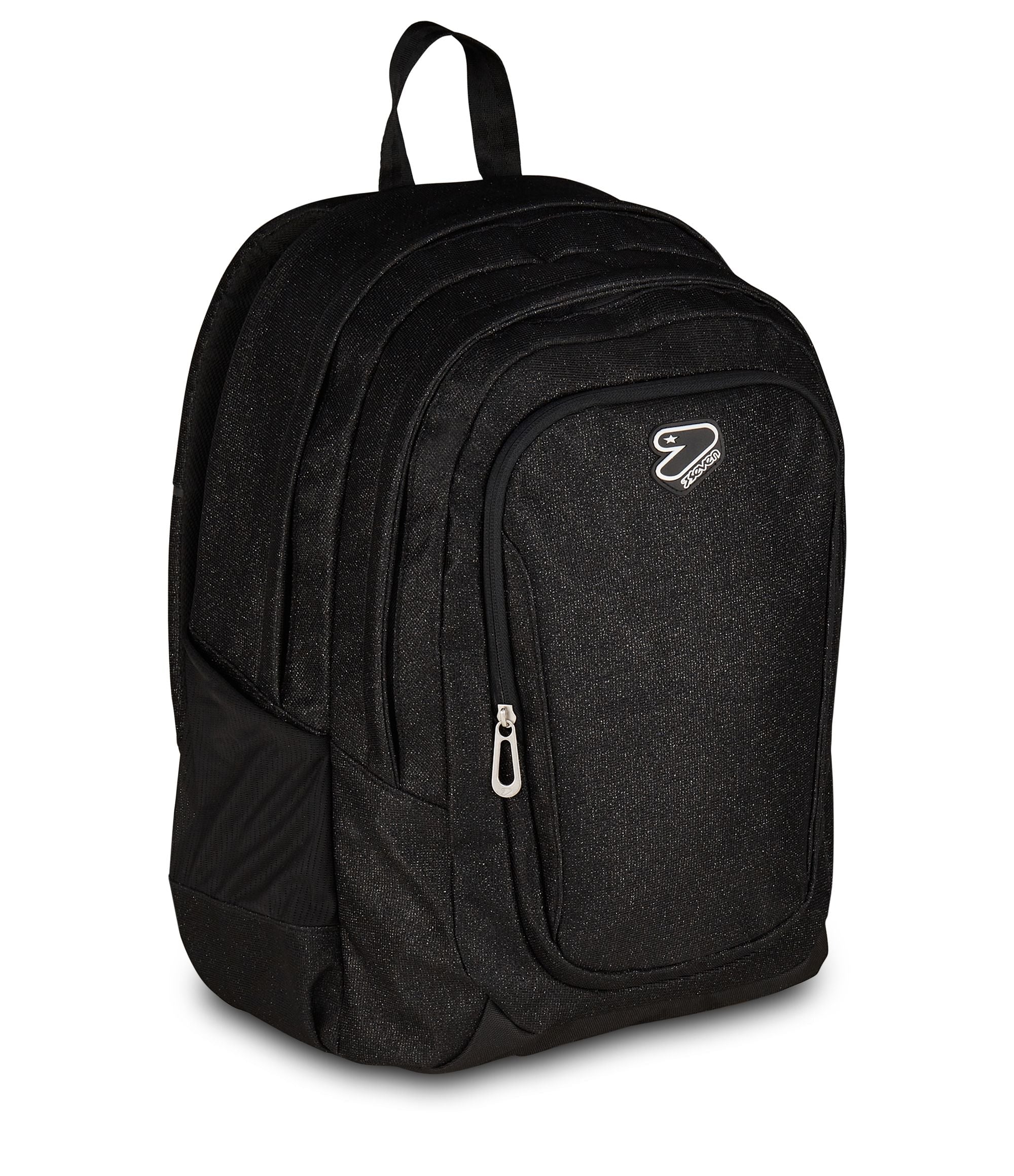 SEVEN TECH SHINY BACKPACK BLACK - Image 6