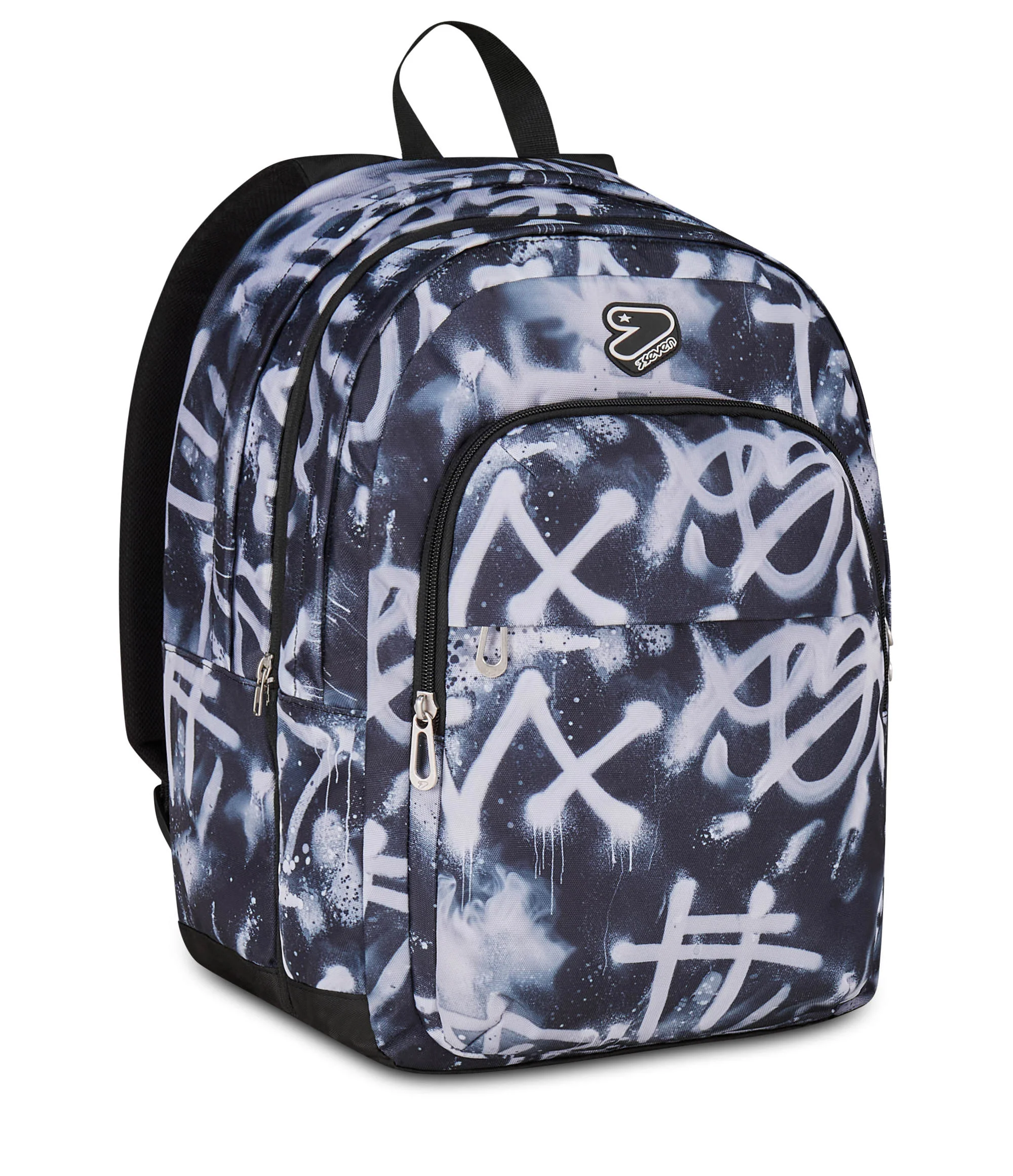 SEVEN THE DOUBLE PRO XXL DETACH BACKPACK WITH WIRELESS EARPHONES CRAZY BRUSH - Image 11