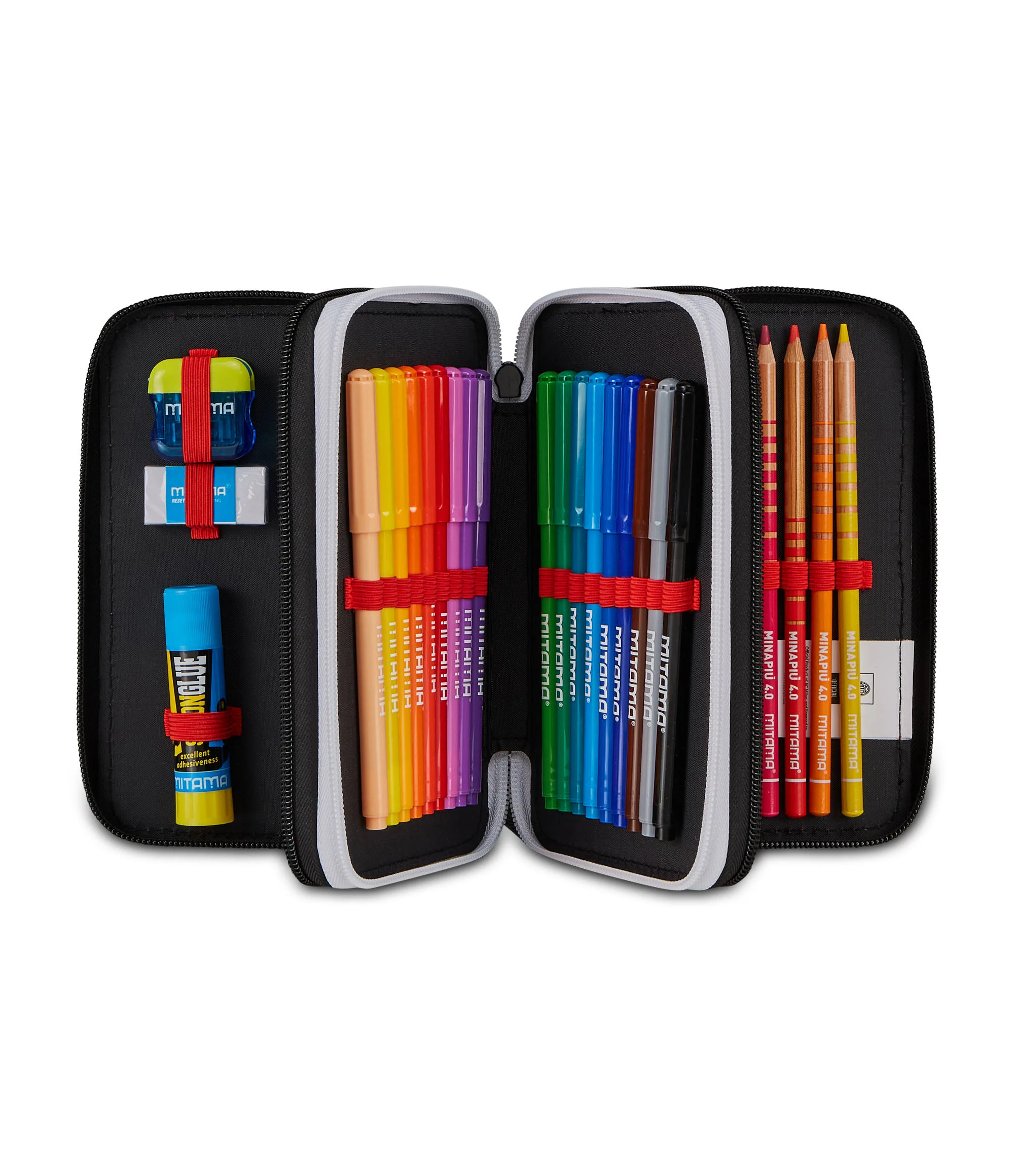 SEVEN 3 ZIP PENCIL CASE - MILAN - Image 8