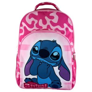 Large Backpack with 3 Zippers Stitch Lovely