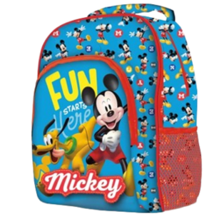 Mickey Mouse 3 Zip Backpack 42cm